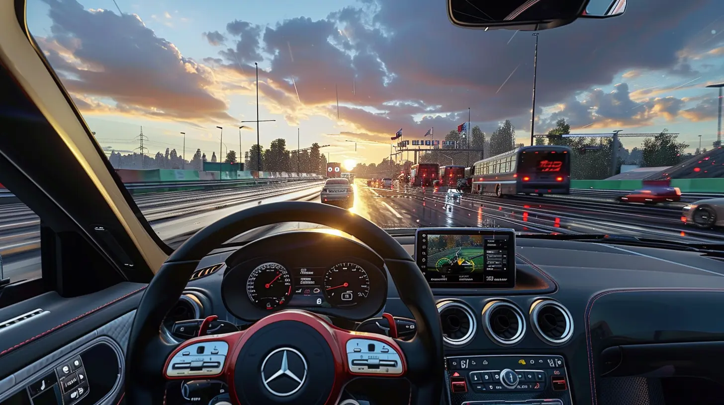 Behind the Controls: The Science & Tech of Modern Vehicle Sim Games