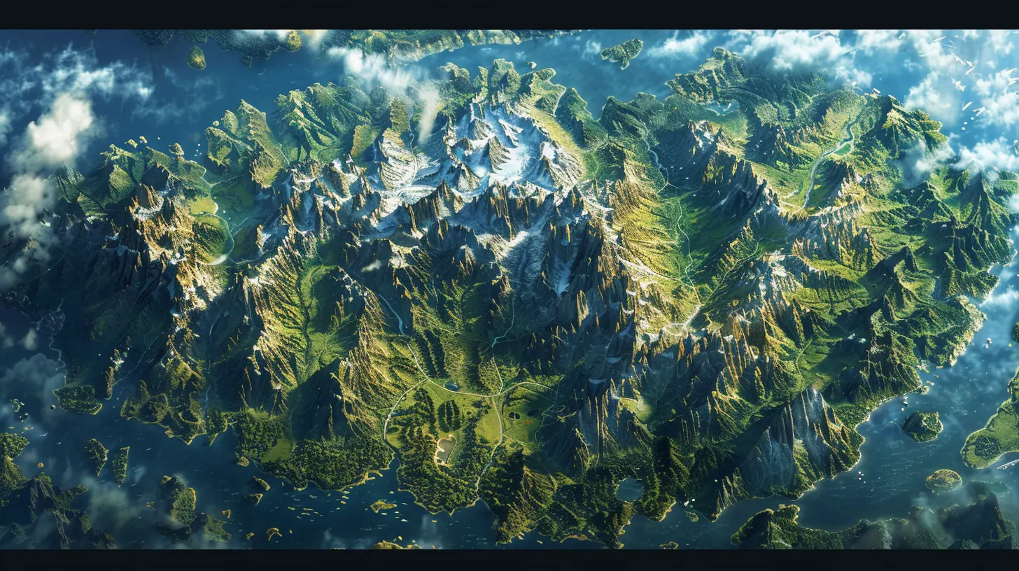 Designing Game Maps that Encourage Exploration and Discovery