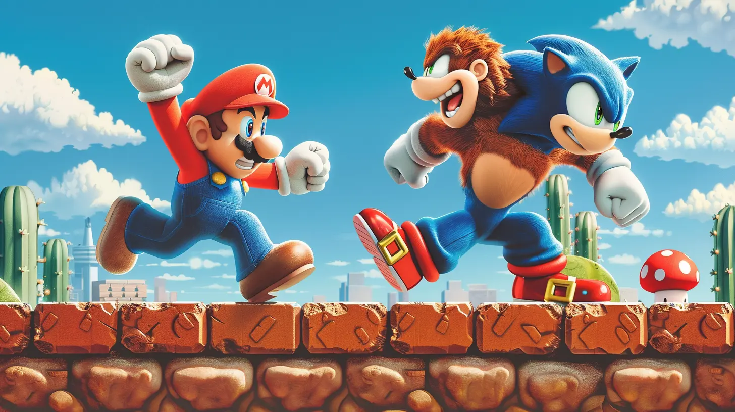 Donkey Kong to Sonic: The Rise of Mascot Platformers
