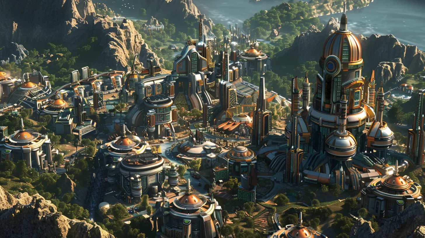 Space Colony Simulators: Building and Managing New Galactic Civilizations
