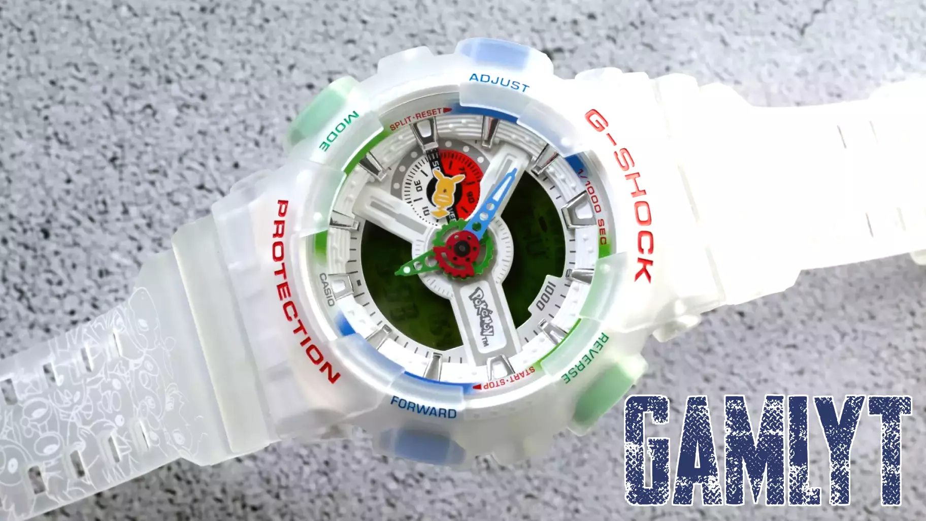 Casio X Pokémon 30th Anniversary G-Shock GA-110PKM Watch Hands-On