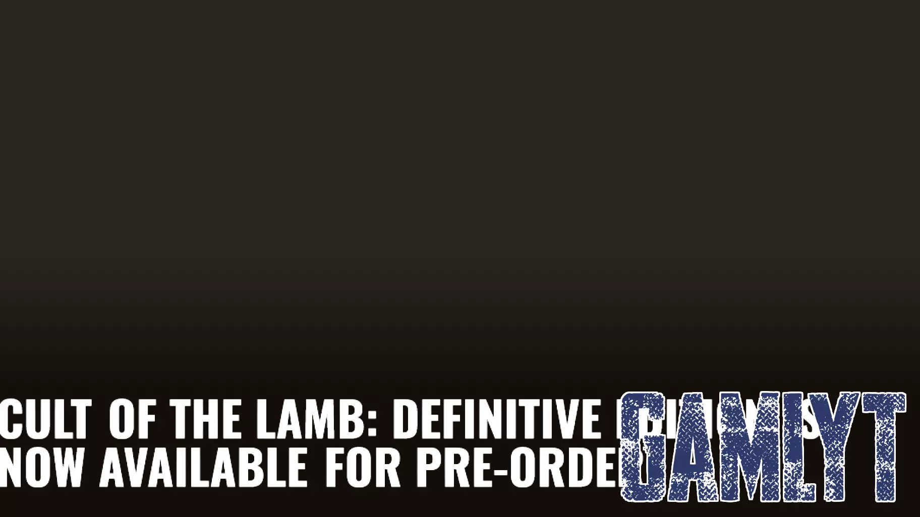 Cult of the Lamb: Definitive Edition Is Now Available for Pre-Order