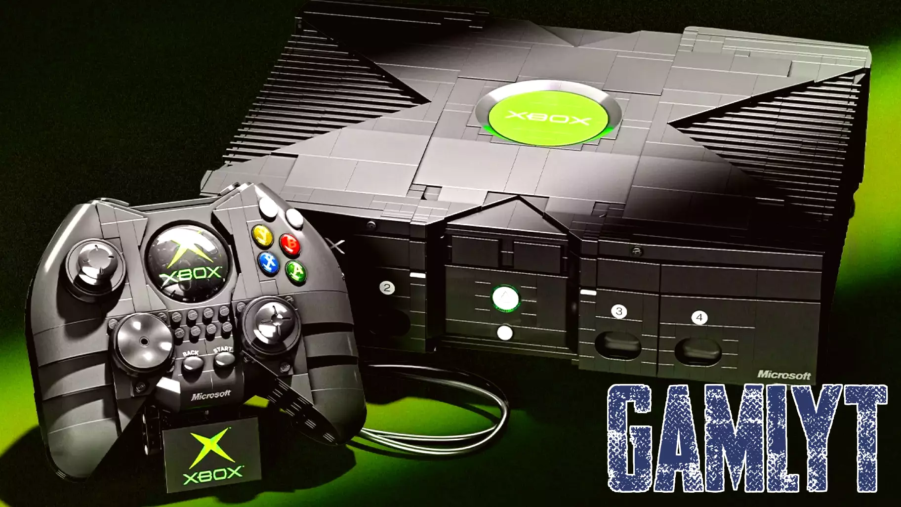 Mattel Brick Shop™ Celebrates 25 Years of Microsoft's Iconic XBOX Game Console with New Premium Building Set