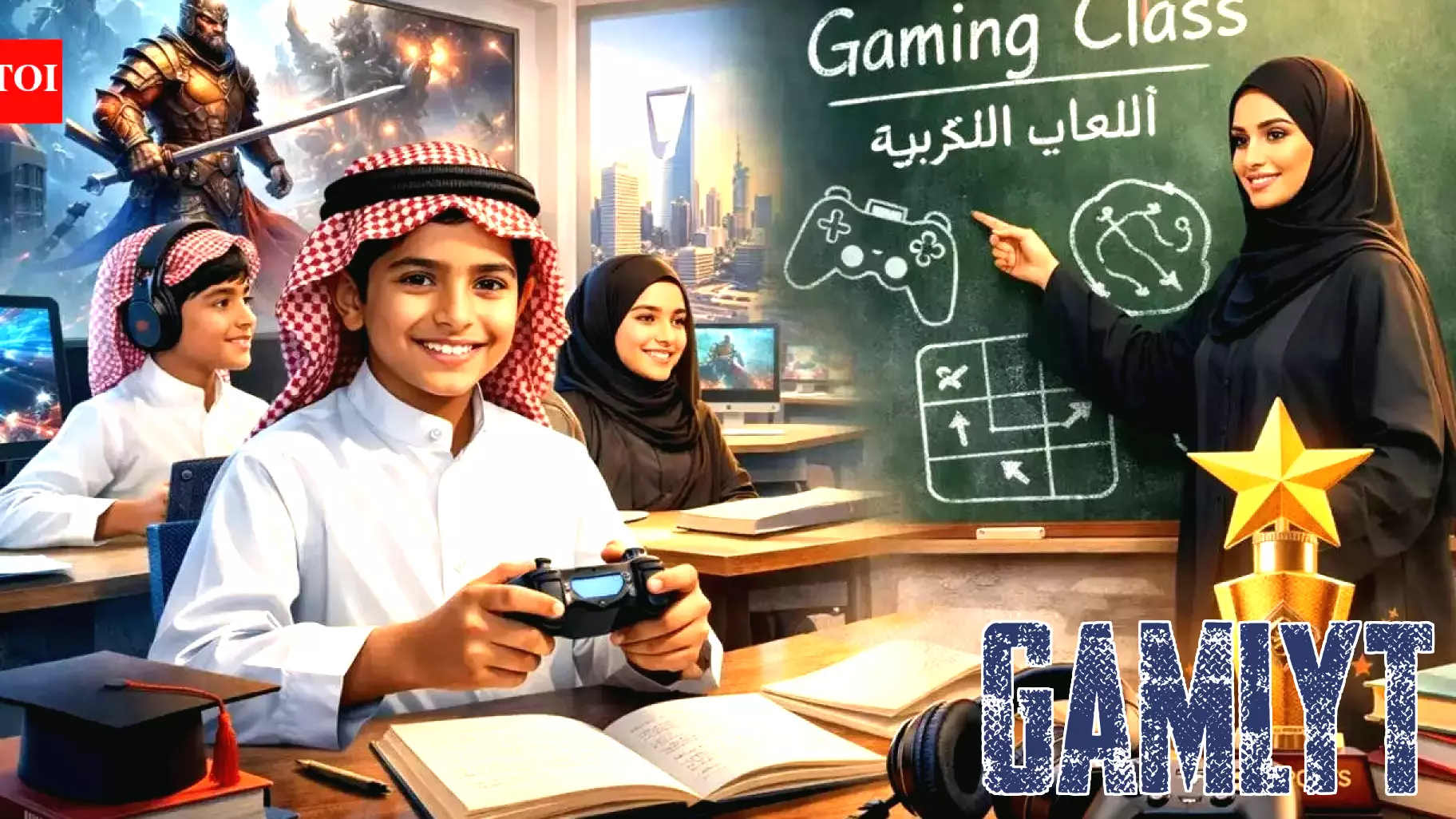 Saudi schools just did the unthinkable: Video games are now part of education curriculum in KSA - The Times of India