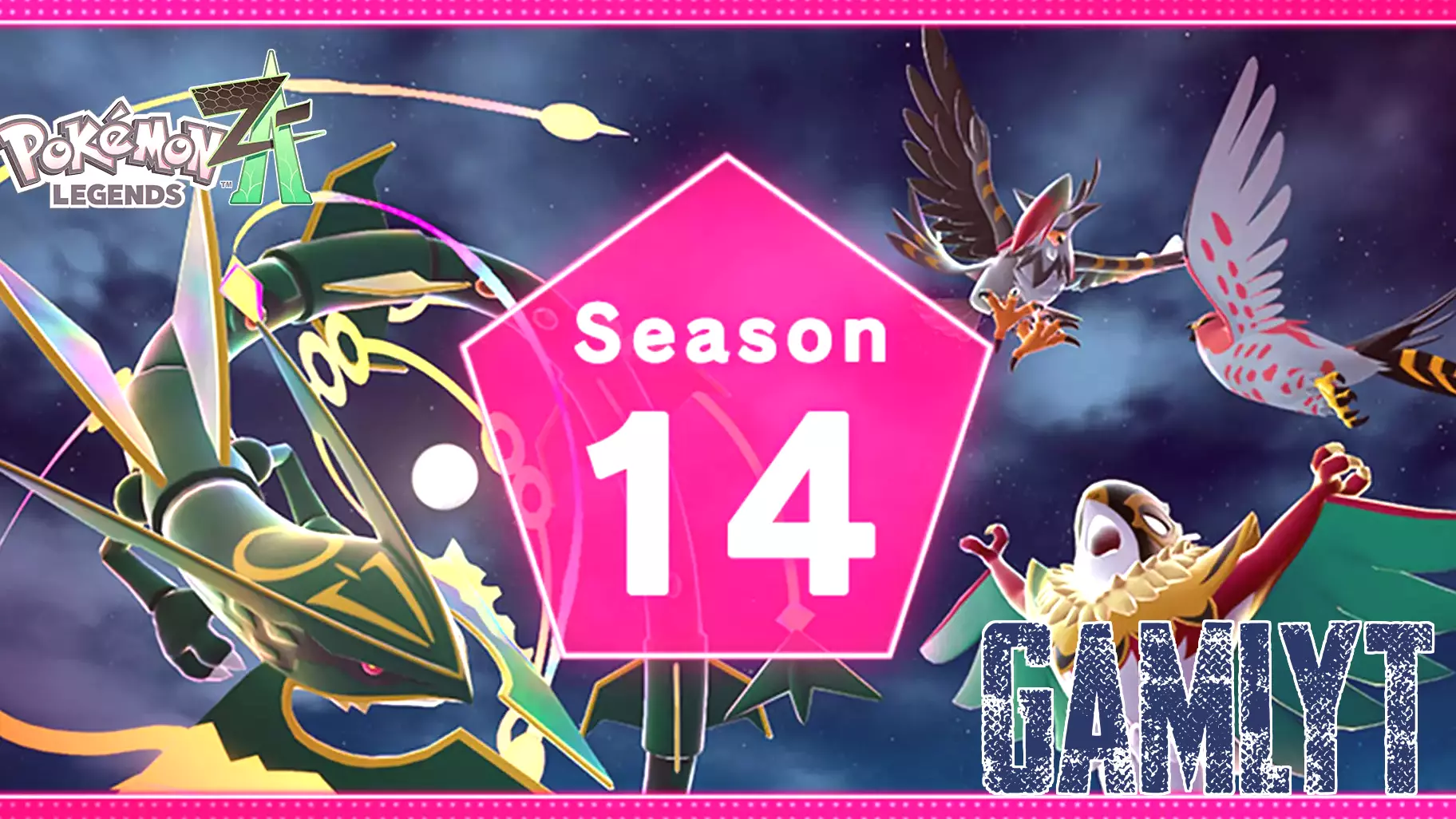 Sky Battles Heat Up in Pokemon Legends Z-A Ranked Season 14