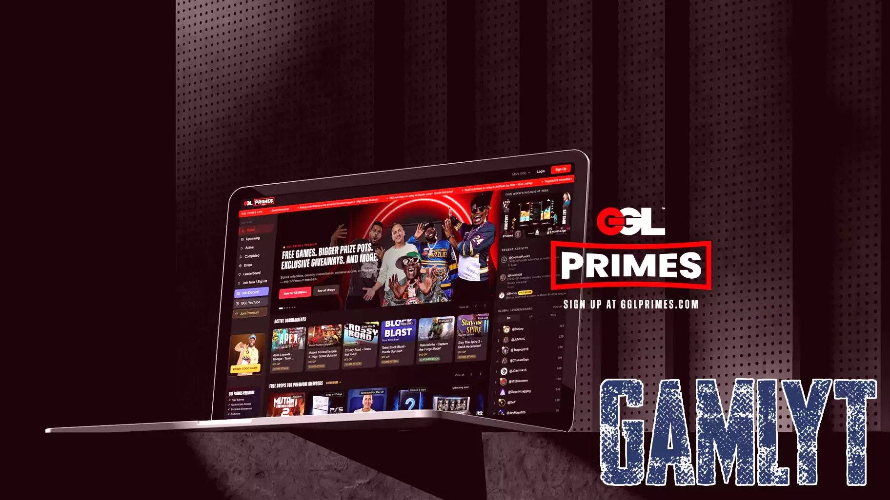 The Global Gaming League Launches GGL Primes