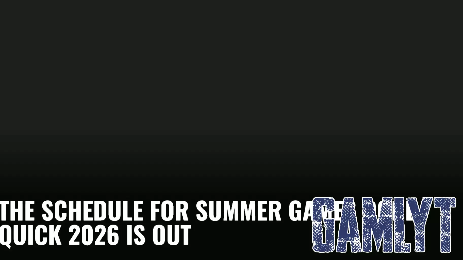 The Schedule for Summer Games Done Quick 2026 Is Out