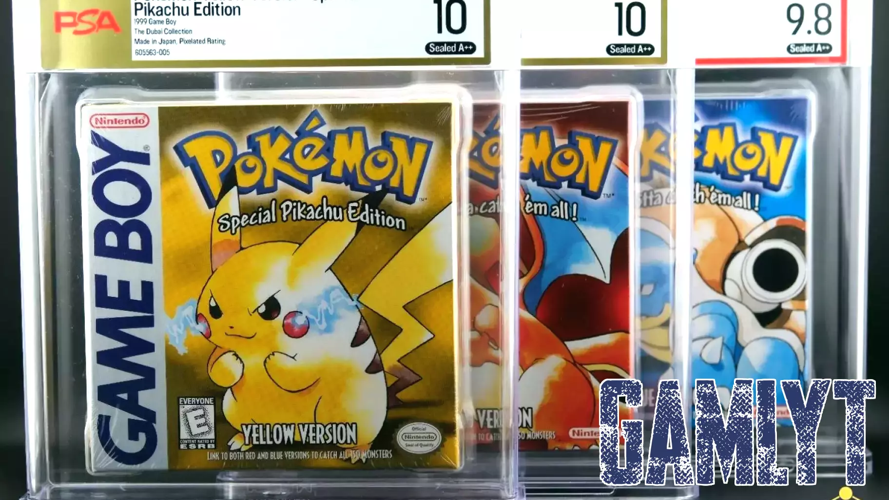 This Retro Pokémon Video Game Collection Just Shattered a New Sales Record