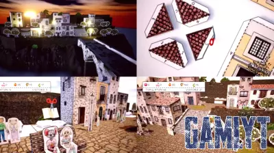 Creating a City Builder & Crafting Game with a Cut-Out Paper-Style